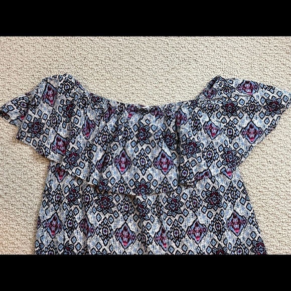 BeachLunchLounge Off-the-Shoulder Dress Sz M,‎ EUC - Picture 2 of 8